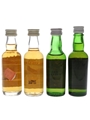 Famous Grouse, Old Troon & William Lawson's Bottled 1970s & 1990s 4 x 4.7cl-5cl