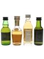 Assorted Blended Scotch Whisky Bottled 1980s 4 x 4.7cl-5cl