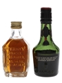 Dundee & VAT 69 Bottled 1950s & 1960s 2 x 5cl