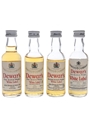 Dewar's White Label Bottled 1980s-1990s 4 x 5cl