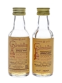 Glendullan 12 Year Old Bottled 1970s & 1980s 2 x 5cl