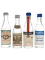 Cambas, Haggipavlu, Tsantali & Sans Rival Ouzo  4 x 5cl