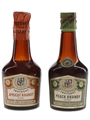 Trotosky Apricot & Peach Brandy Bottled 1950s-1960s 2 x 5cl / 24%
