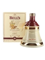 Bell's Christmas 1997 Ceramic Decanter Ingredients Of Quality 70cl / 40%