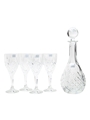 Royal Doulton Wine Crystal Giftware Decanter & Glasses 