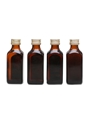 Somers Bermuda Liqueur Miniatures Bottled 1970s 4 x 5cl