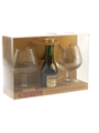 Martell Medaillon VSOP Glasses Gift Pack Bottled 1980s 3cl / 40%
