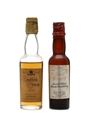 2 x Blended Scotch Whisky Miniatures 