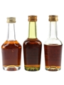 Hennessy Bras Arme & VS Bottled 1960s-1980s 3 x 4cl-5cl / 40%