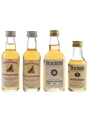 Famous Grouse & Teacher's Bottled 1970s 4 x 5cl-5.6cl / 40%