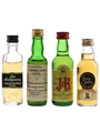 Antiquary, Campbeltown, J&B & Long John Bottled 1970s 4 x 5cl / 40%
