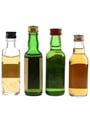 Antiquary, Campbeltown, J&B & Long John Bottled 1970s 4 x 5cl / 40%
