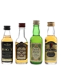 Big T, Chivas Regal, Inver House & Red Hackle Bottled 1970s 4 x 5cl / 40%