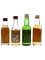 Big T, Chivas Regal, Inver House & Red Hackle Bottled 1970s 4 x 5cl / 40%