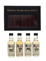 Signatory Scottish Wildlife Miniatures Strathmill, Balmenach, Port Ellen, Mortlach 4 x 5cl