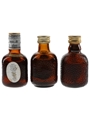Grand Old Parr 12 Year Old Bottled 1980s 3 x 4.7cl-5cl / 40%