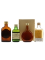 Bonnie Charlie, Chequers, Glamis & Maclaren Bottled 1980s 4 x 4cl-5cl