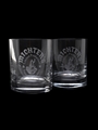 Michter's Whisky Tumblers  9.5cm Tall