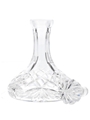 Crystal Ship's Decanter & Stopper  17cm Tall