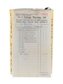 Haig's Dimple Spring Cap Bottled 1950s - With Original Receipt 75cl / 40%