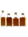 Old Bushmills Black Bush Bottled 1970s & 1980s 4 x 5cl / 40%