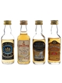 Blair Athol, Edradour, Glengoyne & Glenordie Bottled 1980s & 1990s 4 x 5cl / 40%