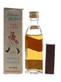 Johnnie Walker Red Label & Match Box Bottled 1970s 5cl / 40%