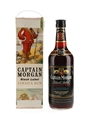 Captain Morgan Black Label Jamaica Rum Bottled 1970s 75.7cl / 43%