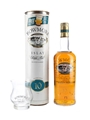 Bowmore 10 Year Old with Glass Bottled 1990s - Screen Printed Label 70cl / 40%