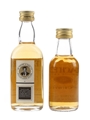 Teacher's Highland Cream Bottled 1970s-1980s 2 x 4.7-5cl