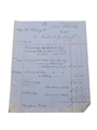 Frederick Giesler & Co. Correspondence, Trade Agreement, Invoices & Cheque, Dated 1864-1907 William Pulling & Co. 
