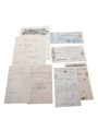 William Jameson Marrowbone Lane Distillery Correspondence, Purchase Receipts, Credit Note & Cheques, Dated 1889-1907 William Pulling & Co. 