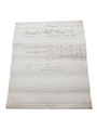 Littlemill Distillery Correspondence, Invoices & Purchase Receipt  Dated 1857-1865 William Pulling & Co. 