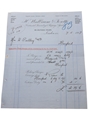 Assorted Invoices, Cheques & Purchase Receipt Dated 1872-1907 William Pulling & Co. 
