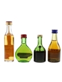Assorted Brandy Asbach Uralt, Janneau Grand Armagnac, Grand Empereur & Three Barrels 4 x 5cl
