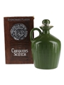 Chequers De Luxe Bottled 1980s Ceramic Decanter 75.7cl / 40%