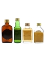 Bonnie Charlie, Burns Nectar, Loch Lomond Mist & Royal Wedding 1981 Bottled 1980s 4 x 5cl / 40%