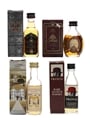 Chivas Regal 12 Year Old, Dimple, Francis, Prestonfield  4 x 5cl