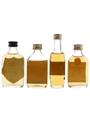 Cawdor Castle, King George IV, Langs & Mackinlay's Bottled - 1970s 4 x 5cl / 40%