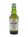 Black & White Bottled 1970s 5cl