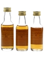 Bladnoch 8 Year Old Bottled 1980s 3 x 5cl / 40%