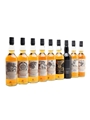 Game Of Thrones Whiskies Set Cardhu, Clynelish, Dalwhinnie, Glendullan, Lagavulin, Mortlach, Oban, Royal Lochnagar & Talisker 9 x 70cl