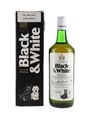 Buchanan's Black & White Bottled 1970s - EgyptAir 100cl / 40%