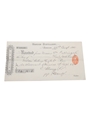 Bandon Distillery Purchase Receipts, Cheques & Invoices, Dated 1887-1910 William Pulling & Co. 