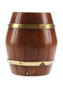 Wooden Barrel Money Box  
