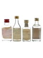Assorted Gin Cork Dry Gin, Corfu Dame Gin, Tann's Dry Gin & Silver Flag Dry Gin 4 x 5cl