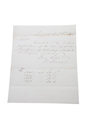 Jamesons & Robertson Correspondence, Purchase Receipts & Invoices, Dated 1849-1860 William Pulling & Co. 