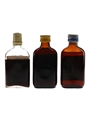 Black Jo, Dark Fire, & Sugarcane Demerara Rum Botlled 1950s-1960s 3 x 5cl / 40%