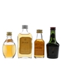 Dimple, Haig, Teacher's & Vat 69 Bottled 1970s & 1980s 4 x 5cl / 40%