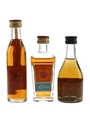 Asbach Uralt, Five Kings & Napoleon  3 x 4.6cl